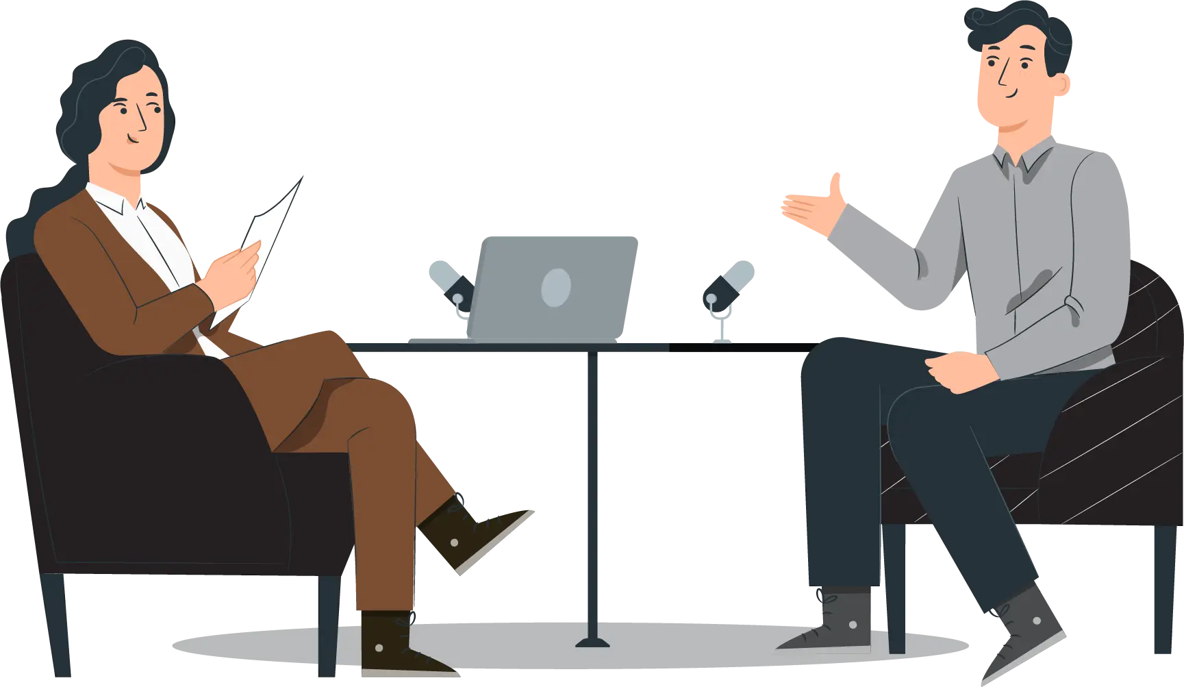Podcast Interview speaker separation